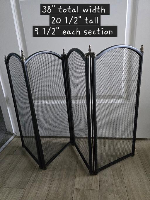 Buy & Sell Rowley Regis Sandwell - Photos for Black panel fire guard