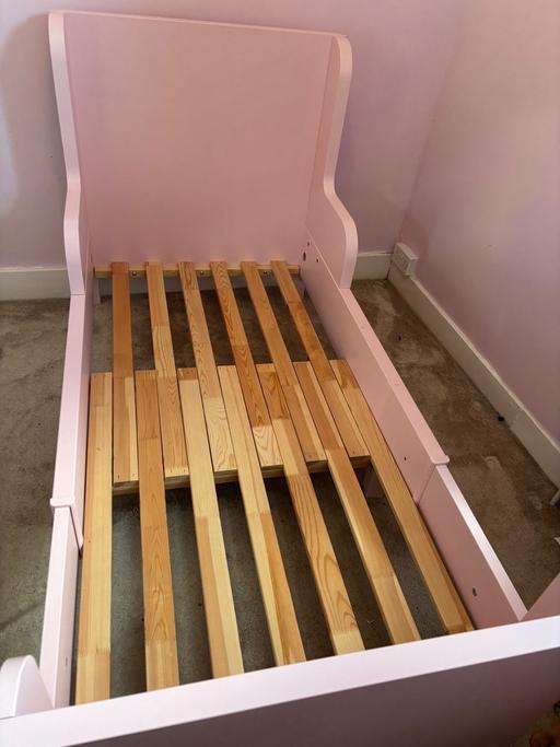 Buy & Sell Saint Mary Cray Bromley - Photos for IKEA adjustable pink colour single bed