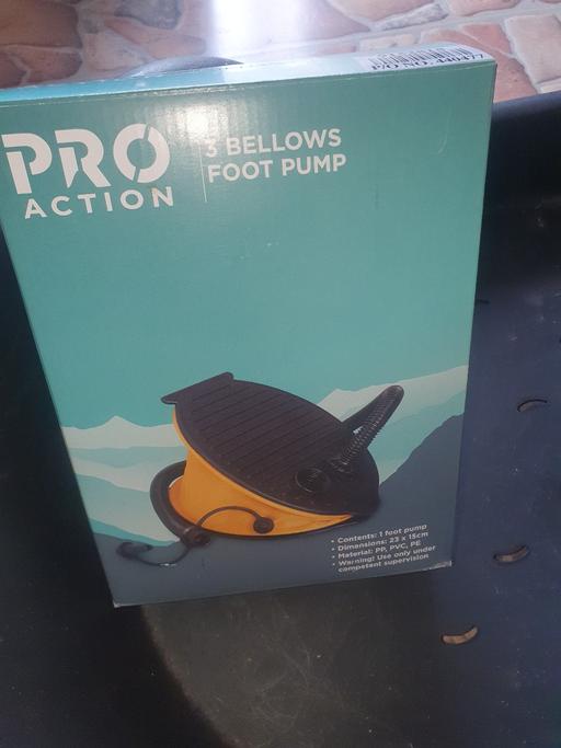 Buy & Sell Pensnett Dudley - Photos for 3 Bellows Foot Pump, BNIB , Very Useful,