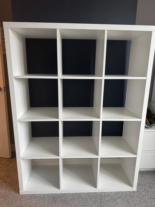 Buy & Sell West Morton Bradford - Photos for IKEA Kallax shelves Unit 3x4 white