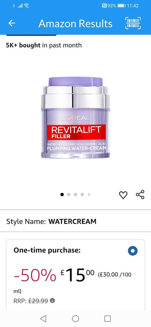 Buy & Sell Heath Town Wolverhampton - Photos for New L'Oreal revitalift 50ml cream
