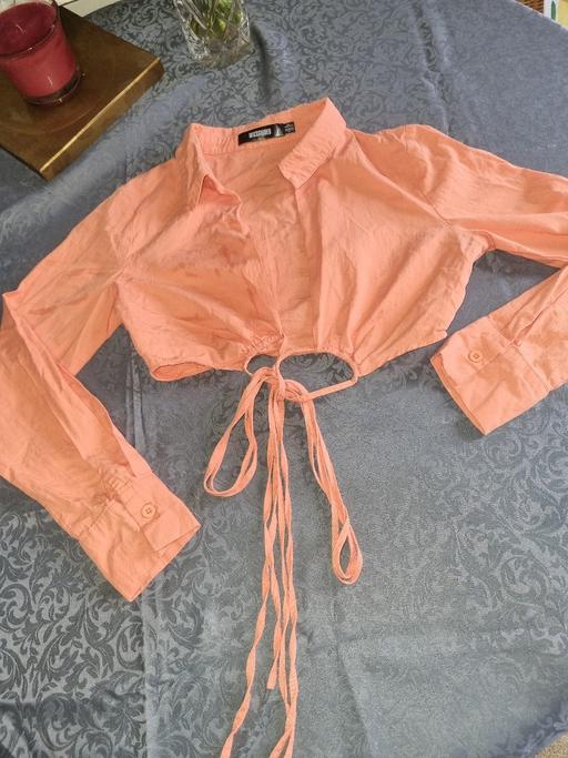 Buy & Sell Bournville Birmingham - Photos for Misguided Orange Summer Top Size 6
