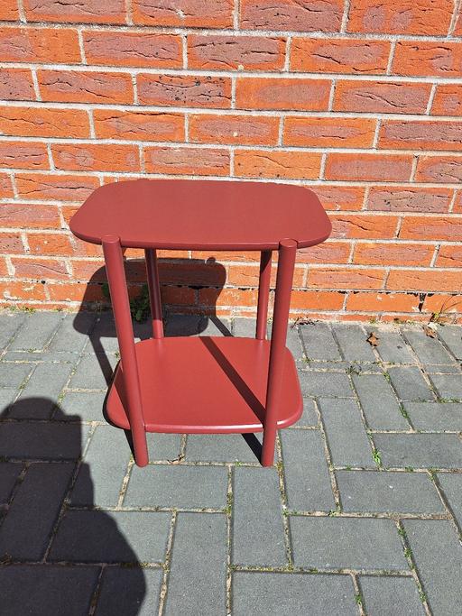 Buy & Sell Birmingham City Centre Birmingham - Photos for Red Pebble Side Table. NEW RRP £39