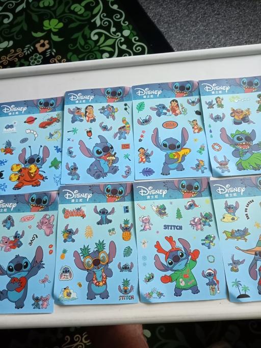 training Horncastle East Lindsey - Photos for 8 sheets of stitch character stickers