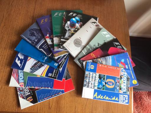 Buy & Sell Headless Cross Redditch - Photos for F1 British Grand Prix Programmes