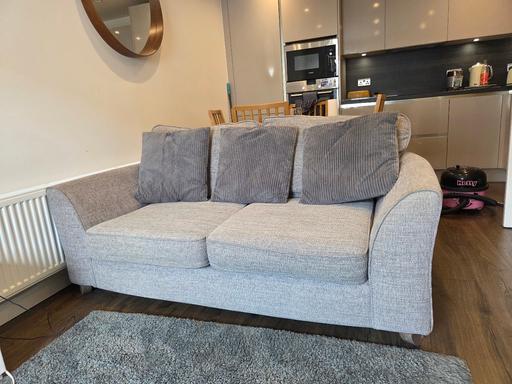 Buy & Sell Dunton Green Sevenoaks - Photos for 2 Grey DFS sofas in good condition