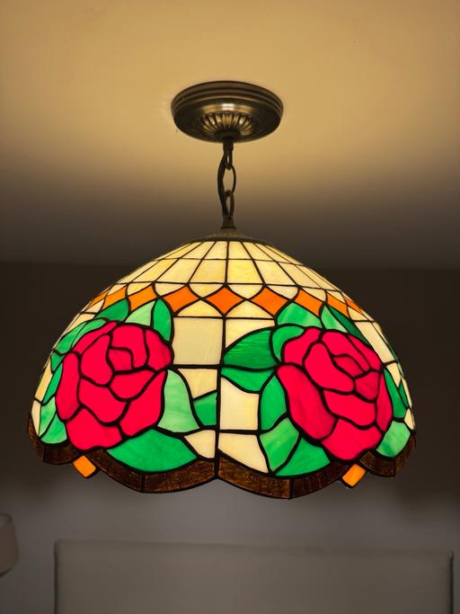 Buy & Sell Dodford Bromsgrove - Photos for TIFFANY CEILING LIGHT X3