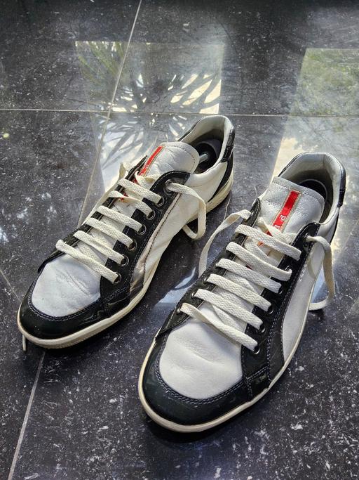 Buy & Sell Ponders End North London - Photos for Men's Prada Navy and white trainers in size 9