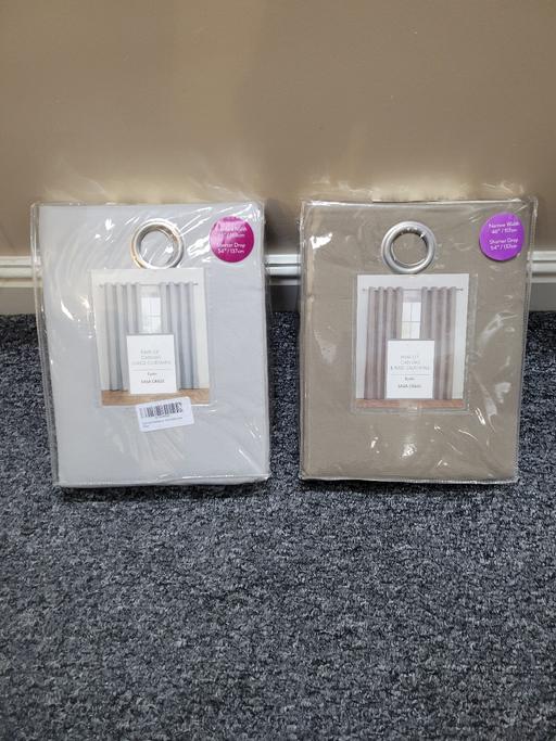 Buy & Sell Urmston Trafford - Photos for 1 Pair of canvas lined curtains