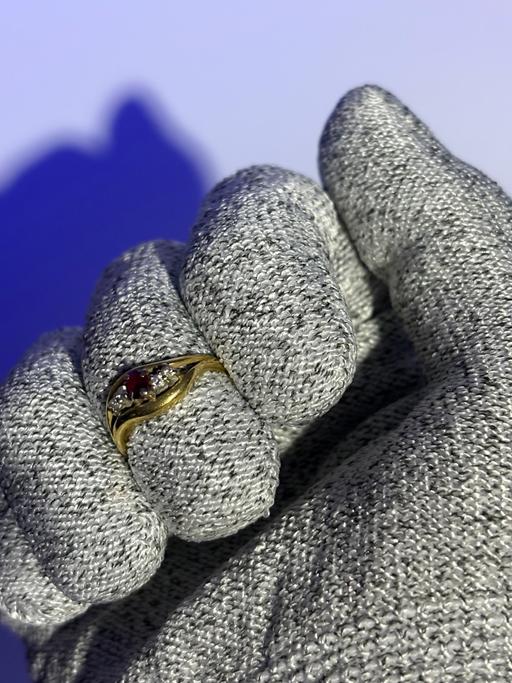 Buy & Sell Hoghton South Ribble - Photos for A Ruby, Diamond and 18ct Gold Ring