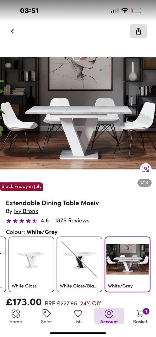 Buy & Sell Pear Tree Derby - Photos for Extendable Dining Table