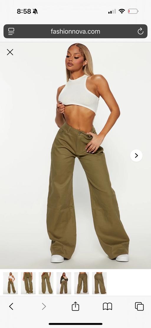 Buy & Sell Tachbrook Park Warwick - Photos for Fashion nova wide leg trousers
