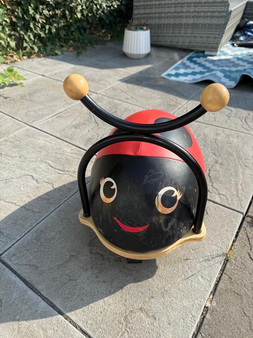 Buy & Sell Ilford Redbridge - Photos for Wooden ladybug ride on toy