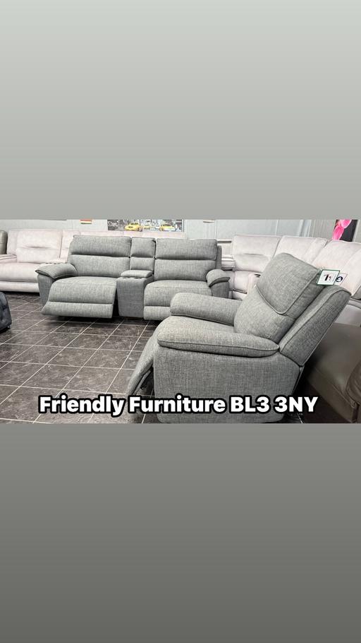 Buy & Sell Little Lever Bolton - Photos for 2 seater + 1 seater electric recliner sofa