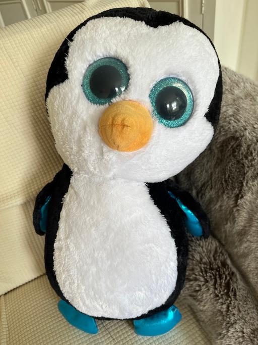 Buy & Sell - Photos for Ty Penguin Large Soft Toy Plushie