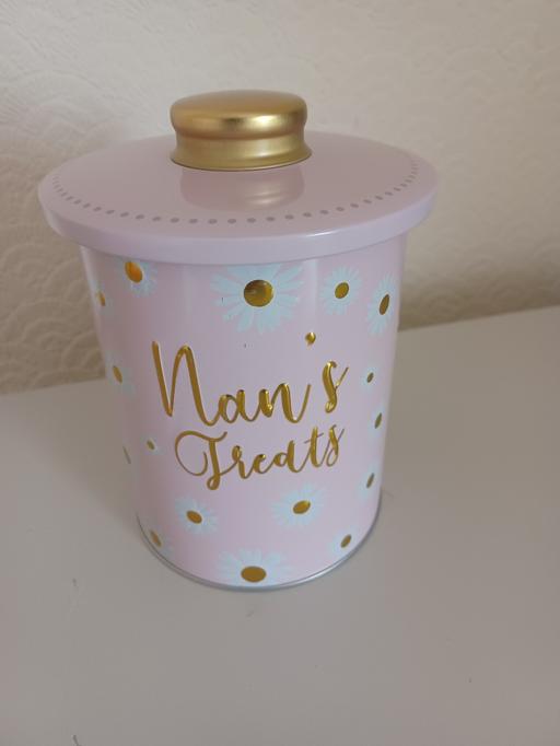 Buy & Sell Eckington North East Derbyshire - Photos for nan's treats storage tin