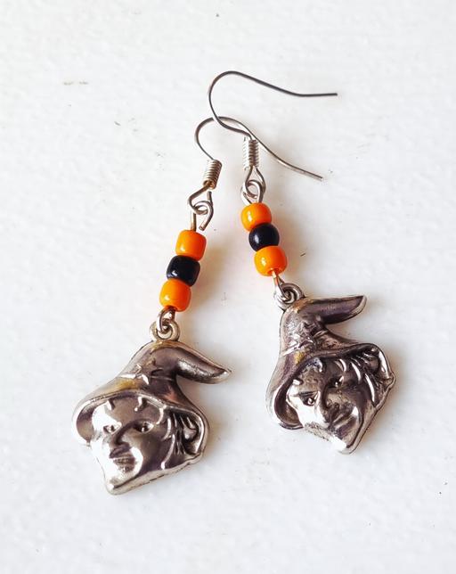 Buy & Sell Liverpool Knowsley - Photos for Witch and Czech Bead Halloween Earrings