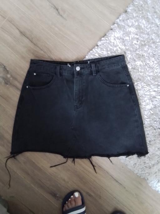 Buy & Sell Brierley Hill Dudley - Photos for size 14 black denim skirt