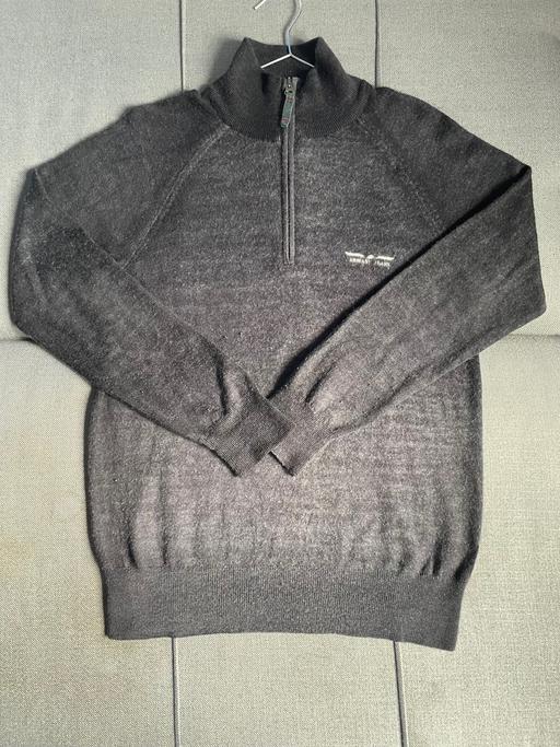 Buy & Sell Barns of Claverhouse Dundee - Photos for Armani Jeans wool half‑zip jumper, size M