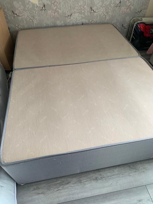 Buy & Sell Great Wyrley South Staffordshire - Photos for Double bed base with 2 drawers.