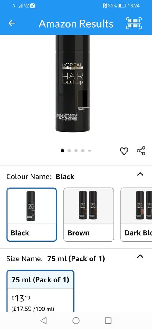 Buy & Sell Heath Town Wolverhampton - Photos for New L'Oreal hair touch up 75ml black