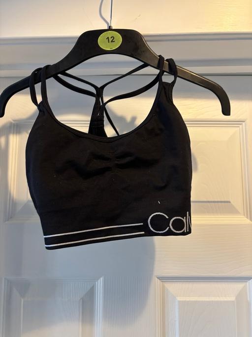 Buy & Sell Newholme Residential Park Blackpool - Photos for Black Calvin Klein performance sports bra