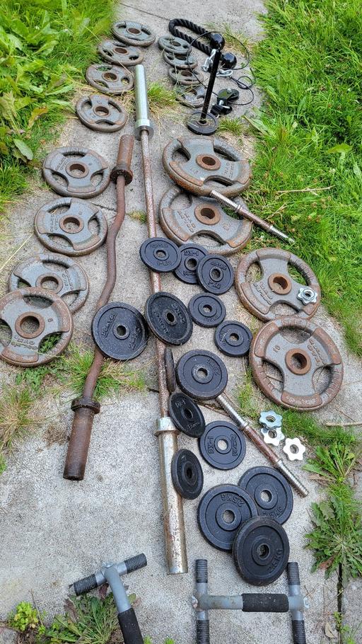 Buy & Sell Bramhall Stockport - Photos for Weights and Gym Equipment Gold's Gym Plates