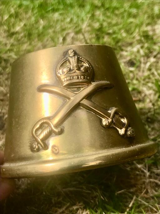 Buy & Sell Heaton Mersey Stockport - Photos for WW2 British Army PTI fuse cap brass ashtray
