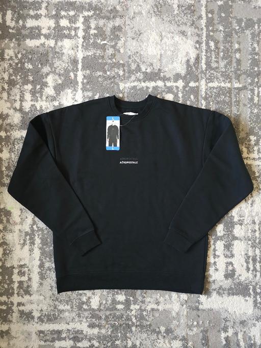 Buy & Sell New Addington Croydon - Photos for Aeropostale Men's Black Sweatshirt Size L