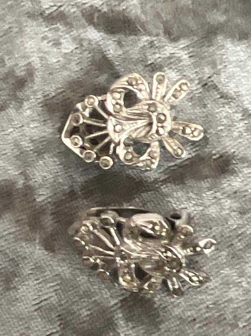 Buy & Sell Brighton Brighton - Photos for Lovely vintage marcasite clip on earrings