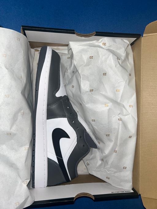 Buy & Sell Penn Wolverhampton - Photos for Air Jordan 1 low white/black-grey brand new 
