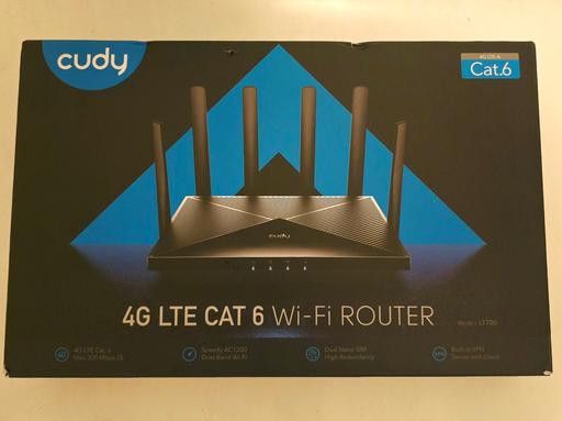 Buy & Sell Greenwich South East London - Photos for Cudy 4g Lte Cat 6 Wifi Router Model LT700 New