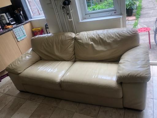 Buy & Sell Wapping East London - Photos for real lather sofa