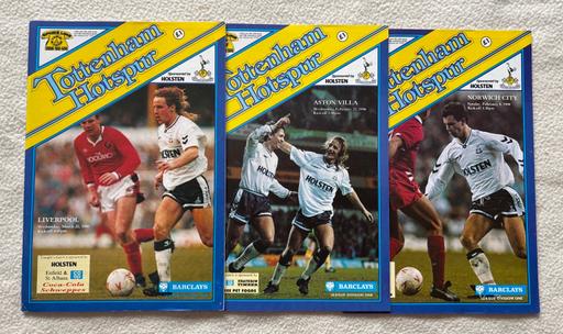 Buy & Sell Muxton Telford and Wrekin - Photos for 3 x Tottenham Hotspur football programmes