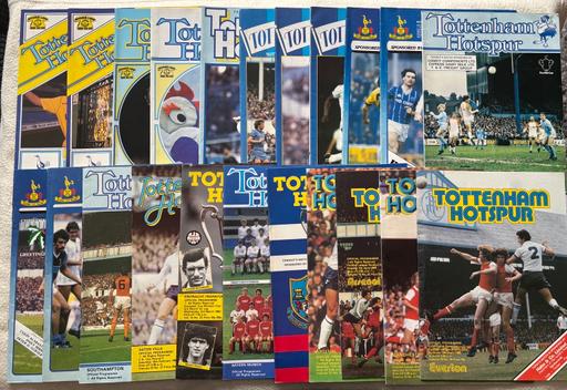 Buy & Sell Muxton Telford and Wrekin - Photos for 22 x Tottenham Hotspur programmes 1980’s