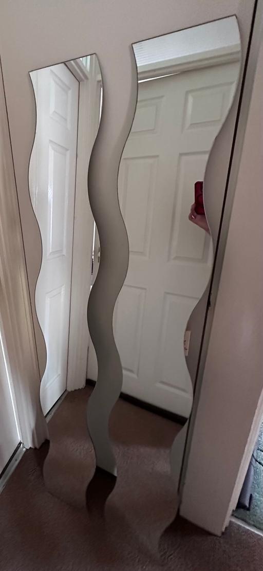 Buy & Sell Minworth Trade Park Birmingham - Photos for 2 x IKEA Full Length Wavy Mirrors