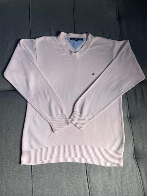 Buy & Sell Dryburgh Industrial Estate Dundee - Photos for Tommy Hilfiger Pink V-Neck Jumper
