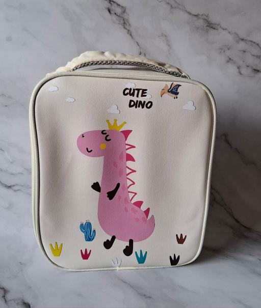 Buy & Sell Romford Havering - Photos for Cute Dino Beige Lunchbag