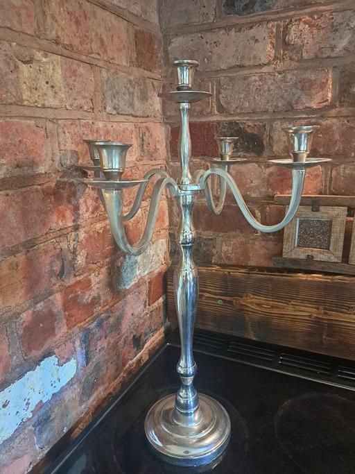 Buy & Sell Amblecote Dudley - Photos for Tall, heavy 5 arm candelabra.