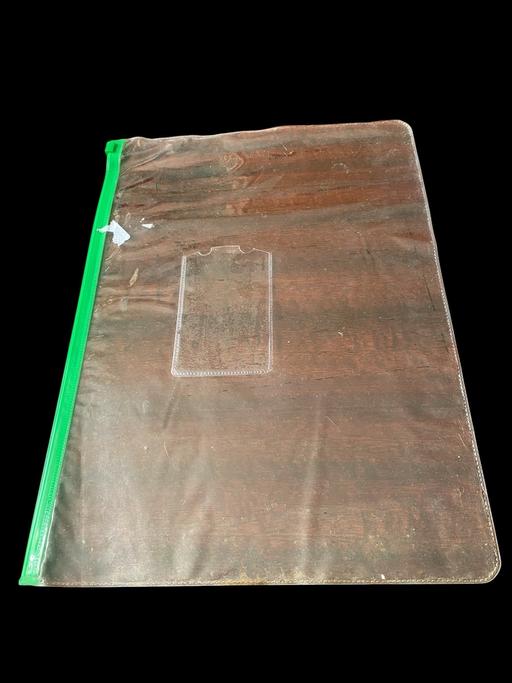 Buy & Sell North Kensington West London - Photos for Plastic zip pocket & Green folder A4