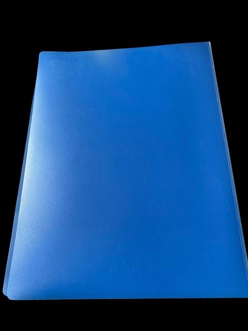 Buy & Sell White City West London - Photos for Blue plastic sheet folder