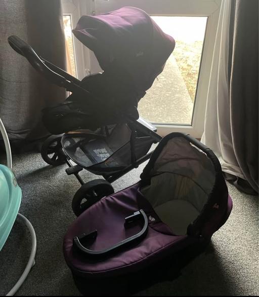 Buy & Sell Newark Newark and Sherwood - Photos for Purple Joie Pushchair and Carrycot set