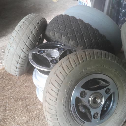 Buy & Sell Farnsfield Newark and Sherwood - Photos for mowbility scooter tryes and rims