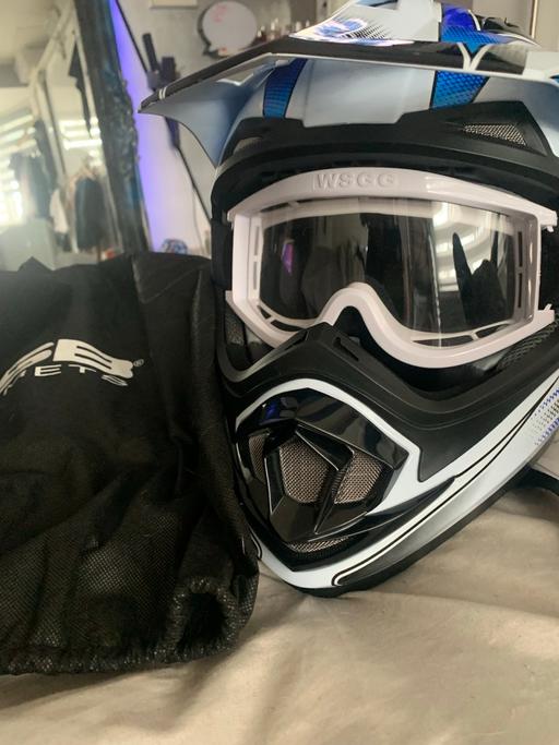 Vehicles Hampton-in-Arden Solihull - Photos for NEW GSB Motorcross bike helmet goggles & bag