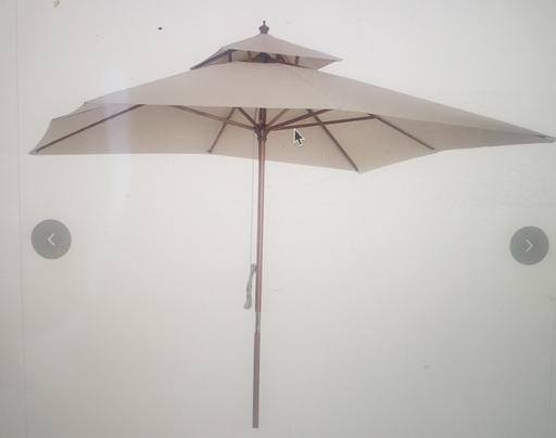 Buy & Sell Kirby Cross Tendring - Photos for Garden parasol 3 x 3 meters