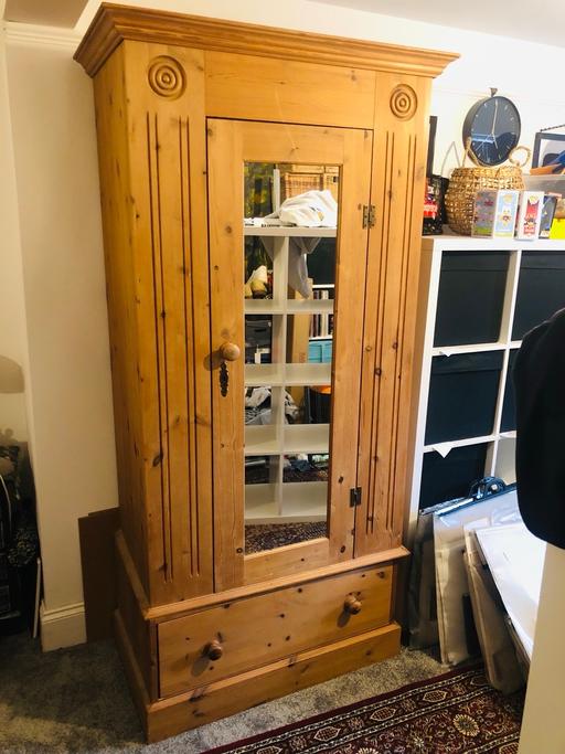 Buy & Sell Chelmsford City Centre Chelmsford - Photos for Large pine wardrobe with drawer