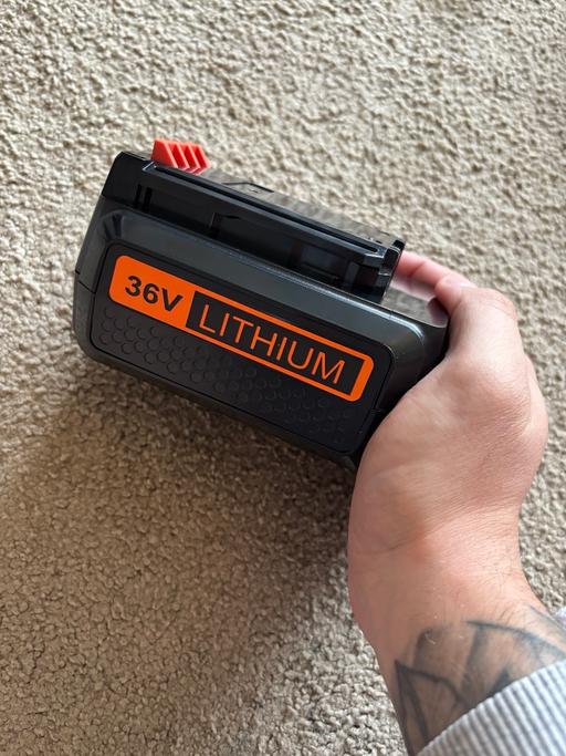 Buy & Sell Orrell Wigan - Photos for 36V rechargeable lithium Battery, Bl+Decker