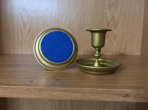 Buy & Sell North Kensington West London - Photos for Gold Chamberstick Candlestick Candle Holder