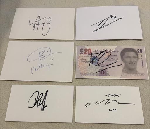 Buy & Sell Donnington Telford and Wrekin - Photos for 6 x Tottenham Hotspur ex-players autographs