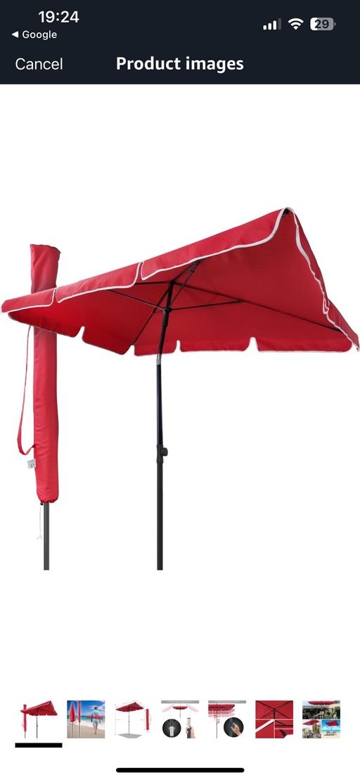 Buy & Sell Birmingham Solihull - Photos for Rectangular Garden Parasol
